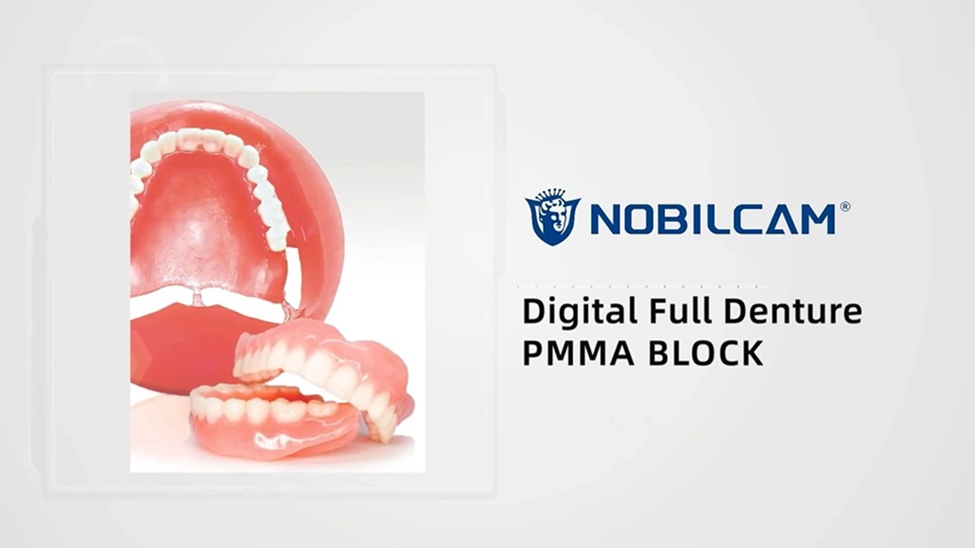 NOBILCAM Digital Voll prothese PMMA Block