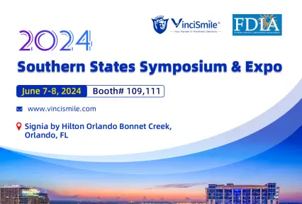 Entdecken Sie die Zukunft der Zahnpflege mit Vinci Smile auf der FDLA 2024 Southern States Symposium & Expo